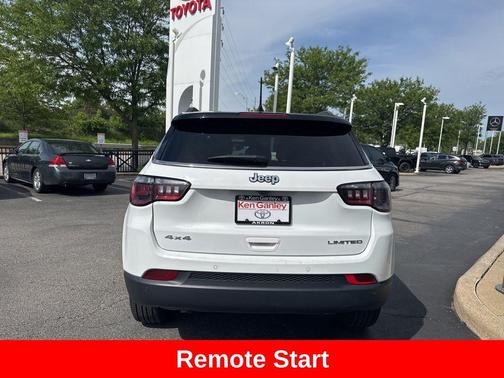 Bright White Clearcoat 2025 Jeep Compass Limited