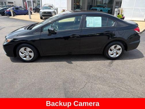 Crystal Black Pearl 2015 Honda Civic LX