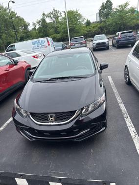 Crystal Black Pearl 2015 Honda Civic LX