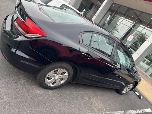 Crystal Black Pearl 2015 Honda Civic LX