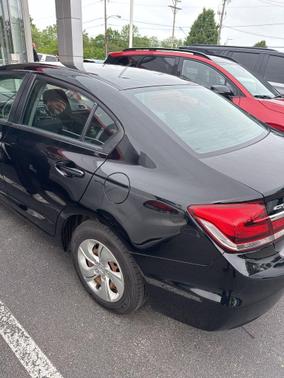 Crystal Black Pearl 2015 Honda Civic LX