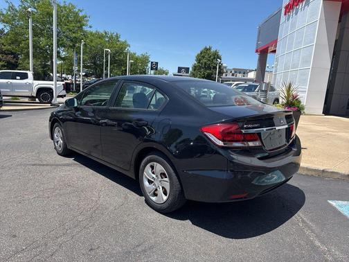 Crystal Black Pearl 2015 Honda Civic LX