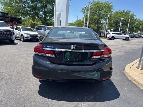 Crystal Black Pearl 2015 Honda Civic LX