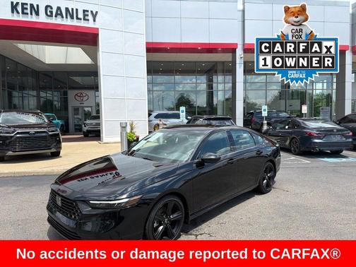 Crystal Black Pearl 2024 Honda Accord Hybrid Sport-L