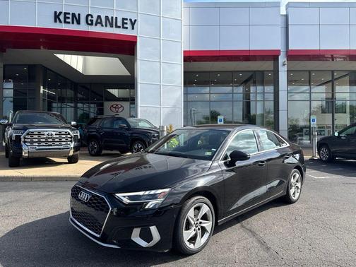 Brilliant Black 2023 Audi A3 Premium