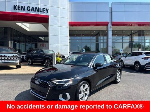 Brilliant Black 2023 Audi A3 Premium
