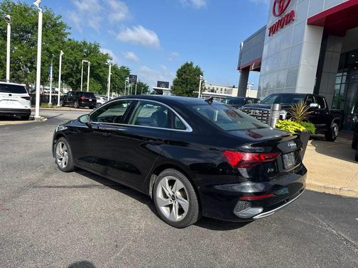 Brilliant Black 2023 Audi A3 Premium