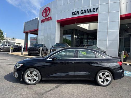 Brilliant Black 2023 Audi A3 Premium