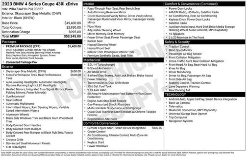 2023 BMW 430 i xDrive