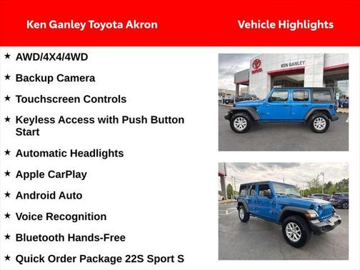 2023 Jeep Wrangler Sport S