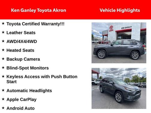 Magnetic Gray Metallic 2023 Toyota RAV4 XLE Premium