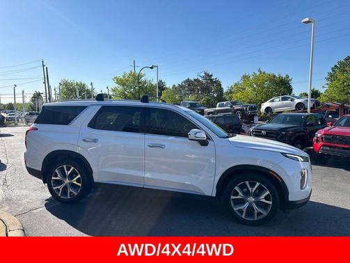 Hyper White 2021 Hyundai PALISADE SEL