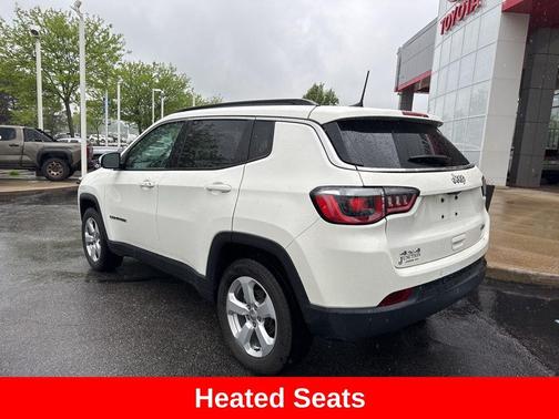 White Clearcoat 2019 Jeep Compass Latitude