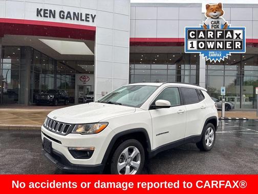 White Clearcoat 2019 Jeep Compass Latitude