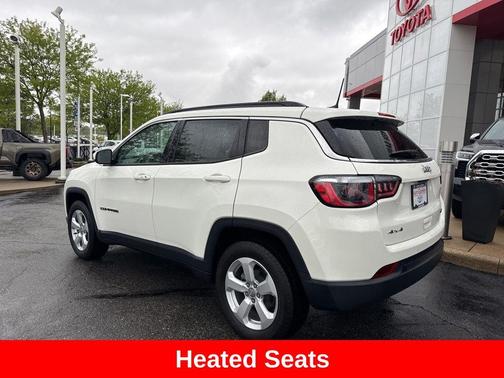 White Clearcoat 2019 Jeep Compass Latitude