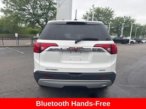 Summit White 2018 GMC Acadia SLE-2