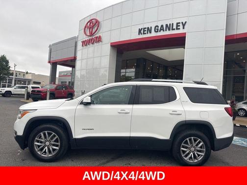 Summit White 2018 GMC Acadia SLE-2