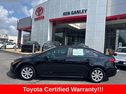 Midnight Black Metallic 2024 Toyota Corolla LE