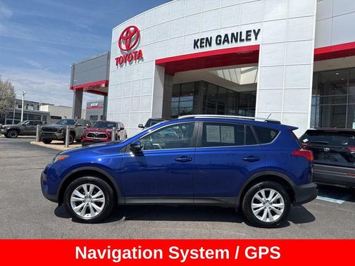Blue Crush Metallic 2015 Toyota RAV4 Limited