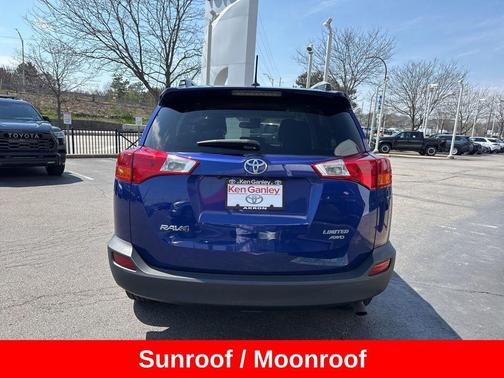 Blue Crush Metallic 2015 Toyota RAV4 Limited
