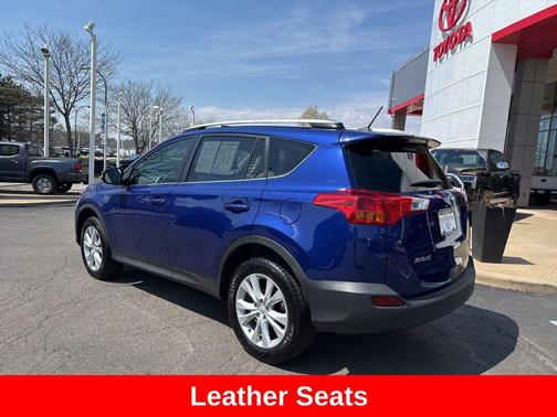 Blue Crush Metallic 2015 Toyota RAV4 Limited