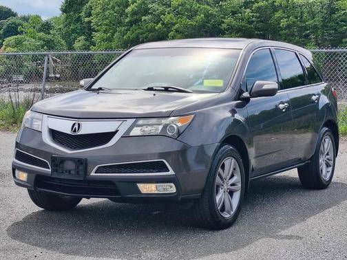 Polished Metal Metallic 2010 Acura MDX 3.7L Technology