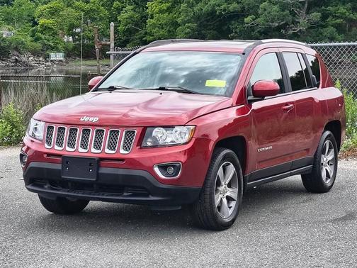Deep Cherry Red Crystal Pearl Coat 2016 Jeep Compass High Altitude