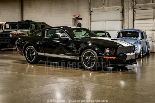 Black Clearcoat 2007 Ford Mustang Shelby GT