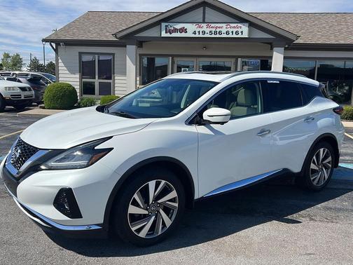 Pearl White Tricoat 2019 Nissan Murano SL