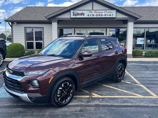 Mahogany Red Metallic 2022 Chevrolet Trailblazer LT