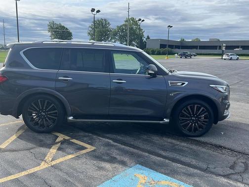 Anthracite Gray 2019 INFINITI QX80 Limited