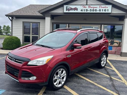 Ruby Red Tinted Clearcoat 2014 Ford Escape Titanium