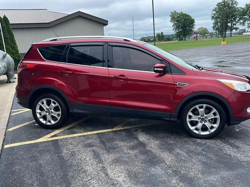 Ruby Red Tinted Clearcoat 2014 Ford Escape Titanium