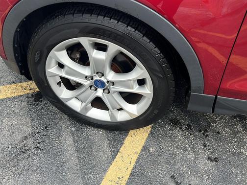Ruby Red Tinted Clearcoat 2014 Ford Escape Titanium