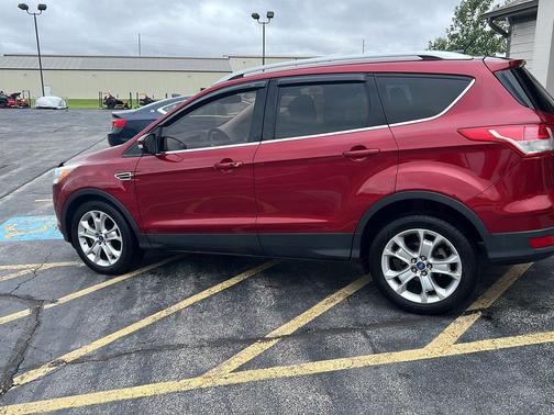 Ruby Red Tinted Clearcoat 2014 Ford Escape Titanium