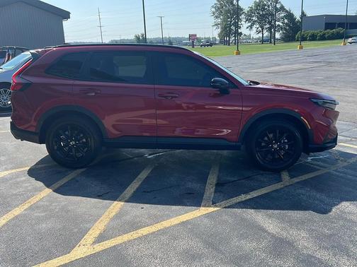 Radiant Red Metallic 2026 Honda CR-V Hybrid Sport AWD