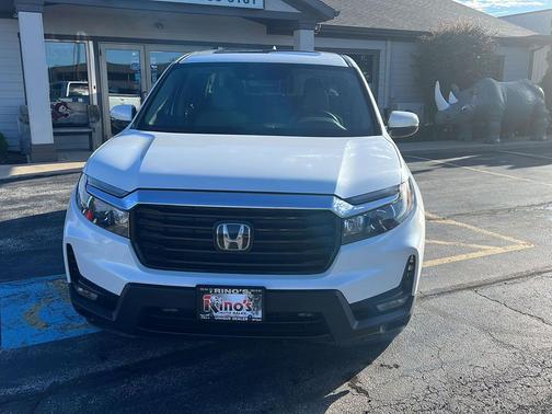 Platinum White Pearl 2022 Honda Ridgeline RTL-E