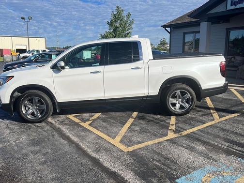 Platinum White Pearl 2022 Honda Ridgeline RTL-E