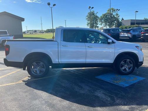 Platinum White Pearl 2022 Honda Ridgeline RTL-E