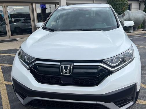 Platinum White Pearl 2022 Honda CR-V AWD EX-L