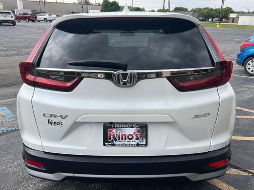 Platinum White Pearl 2022 Honda CR-V AWD EX-L