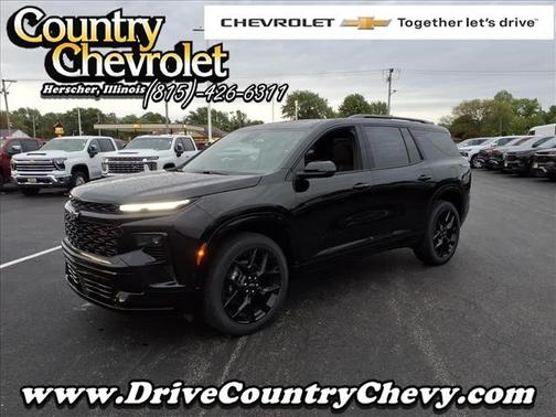 Mosaic Black Metallic 2026 Chevrolet Traverse RS
