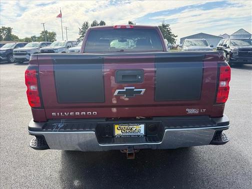 Maroon 2015 Chevrolet Silverado 1500 1LT