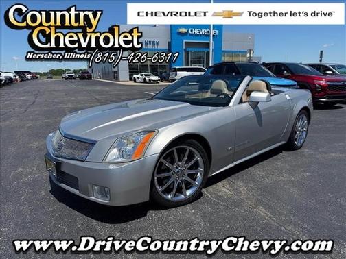 Silver 2008 Cadillac XLR Base