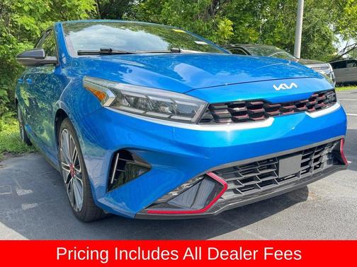 Sporty Blue 2022 Kia Forte GT