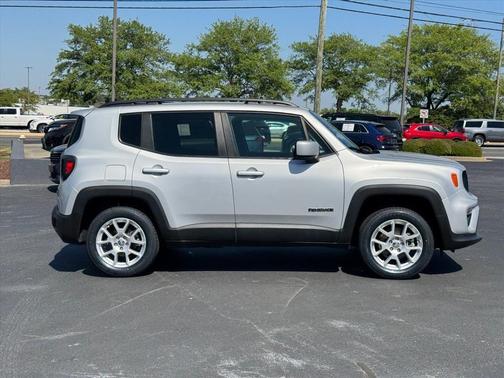 Glacier Metallic Clearcoat 2021 Jeep Renegade Latitude