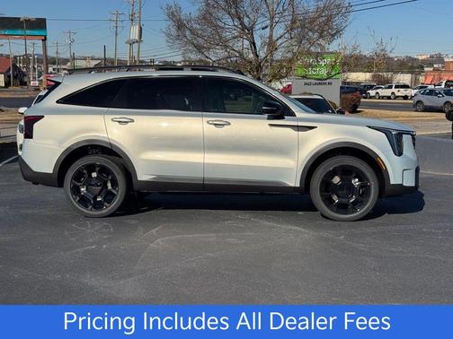 Ivory Silver 2026 Kia Sorento EX