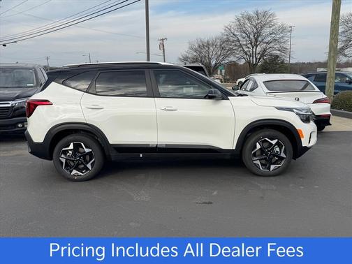 Clear White/Black Roof 2026 Kia Seltos S