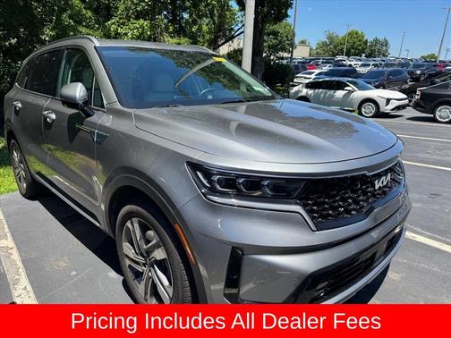 Steel Gray 2023 Kia Sorento Hybrid SX Prestige