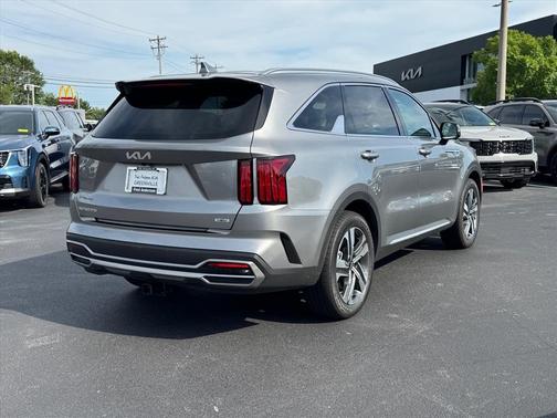 Steel Gray 2023 Kia Sorento Hybrid SX Prestige